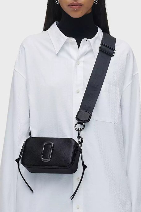 Marc Jacobs The Snapshot Ayarlanabilir Omuz Askılı Hakiki Deri Bayan Çanta M0014867 001 SİYAH - Marc Jacobs (1)