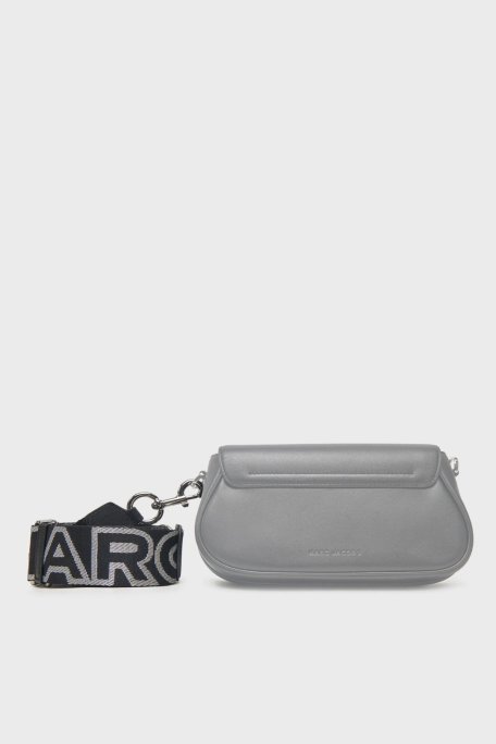 Marc Jacobs Ayarlanabilir ve Çıkarılabilir Logolu Bayan Çanta Askısı 2S3SST001S02 018 SİYAH-GÜMÜŞ - Marc Jacobs (1)
