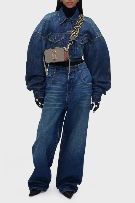 Marc Jacobs The Snapshot Çıkarılabilir Askılı Deri Bayan Çanta 2S3HCR500H03 033 TABA - Marc Jacobs (1)