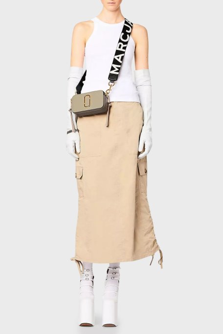 Marc Jacobs Çıkarılabilir Askılı Deri Bayan Çanta 2S3HCR500H03 241 GRİ - Marc Jacobs (1)