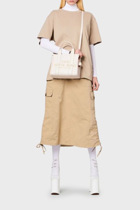 Marc Jacobs Çıkarılabilir Askılı Deri Bayan Çanta H009L01SP21 140 BEJ - Marc Jacobs (1)