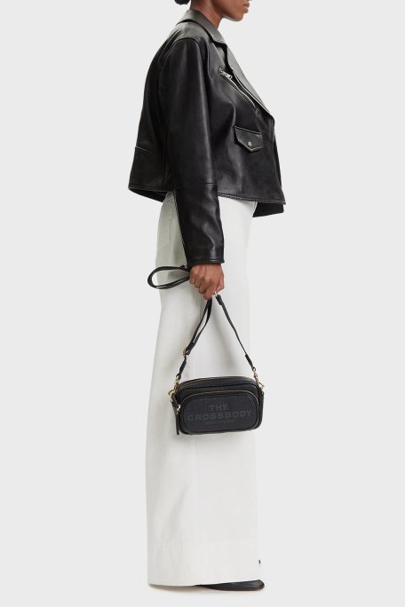 Marc Jacobs Deri Logolu Çıkarılabilir Askılı The Cross Body Kadın Çanta 2S5HCR002H02 001 SİYAH - Marc Jacobs (1)