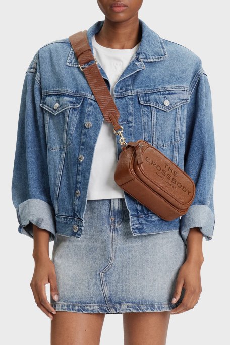 Marc Jacobs Deri Logolu Çıkarılabilir Askılı The Cross Body Kadın Çanta 2S5HCR002H02 212 TABA - Marc Jacobs (1)