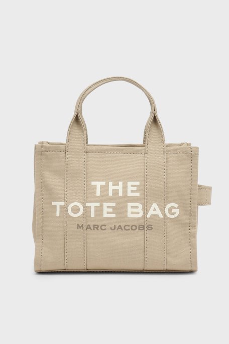 Marc Jacobs Logolu Çıkarılabilir Askılı Small Tote Kadın Çanta M0016493 260 BEJ - Marc Jacobs