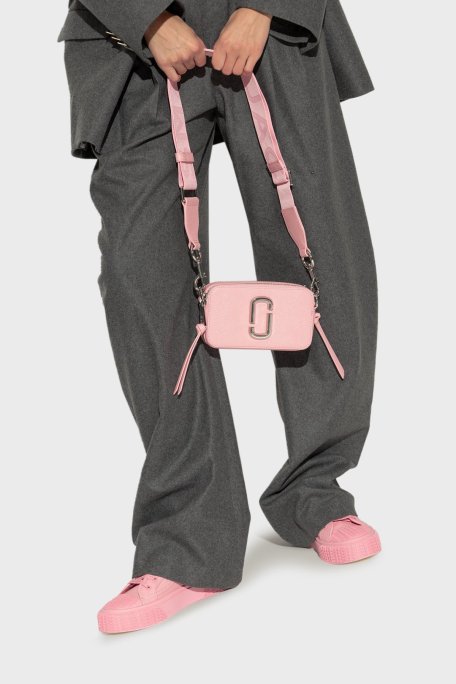 Marc Jacobs Logolu Deri Çıkarılabilir Askılı Bayan Çanta 2S4HCR073H02 669 PEMBE - Marc Jacobs (1)