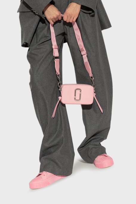 Marc Jacobs Logolu Deri Çıkarılabilir Askılı Kadın Çanta 2S4HCR073H02 669 PEMBE - Marc Jacobs (1)