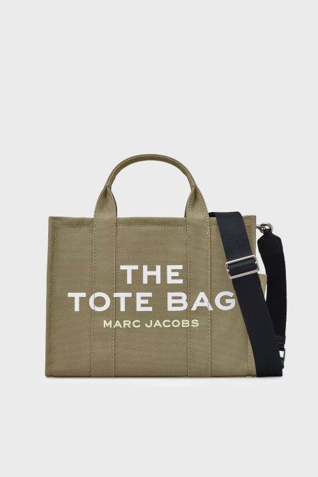 Marc Jacobs Medium Tote Logolu Sabit Askılı Kadın Çanta M0016161 372 HAKİ - Marc Jacobs