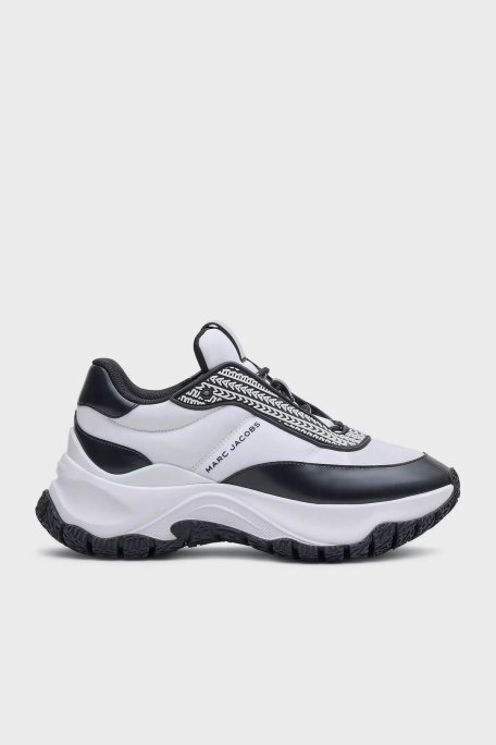 Marc Jacobs Sneaker Kadın Ayakkabı 2F3FSN001F08 116 BEYAZ-SİYAH - Marc Jacobs