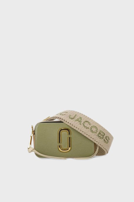 Marc Jacobs The Snapshot Ayarlanabilir Omuz Askılı Hakiki Deri Kadın Çanta 2S3HCR500H03 317 HAKİ - Marc Jacobs