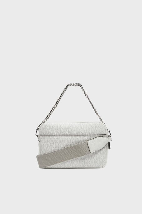 Michael Kors 4G Logo Baskılı Çıkarılabilir Askılı 32S5SYTC5V101 Bayan Çanta 32S5SYTC5V 101 BEYAZ - Michael Kors (1)