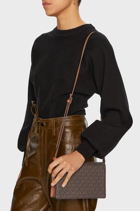 Michael Kors Ayarlanabilir Askılı Logolu 32T4GJ6C6B252 Bayan Çanta 32T4GJ6C6B 252 KAHVE - Michael Kors (1)