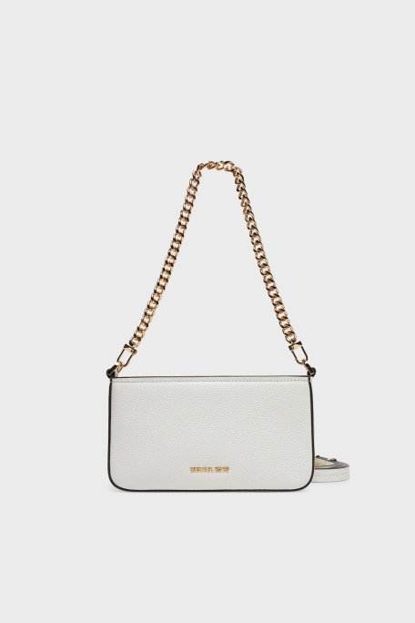 Michael Kors Deri Logolu Çıkarılabilir Askılı 32S5GYTU1L085 Bayan Çanta 32S5GYTU1L 085 BEYAZ - Michael Kors