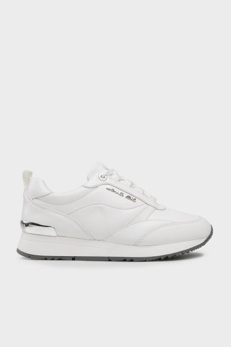 Michael Kors Deri Sneaker 43T2ALFS3L085 Kadın Ayakkabı 43T2ALFS3L 085 BEYAZ - Michael Kors