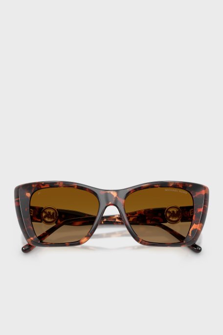 Michael Kors Desenli Güneş 0MK2270U40319P53 Bayan Gözlük 0MK2270U 40319P 53 Kaplumbağa kabuğu - Michael Kors (1)