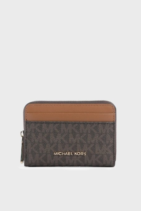 Michael Kors Logolu 32T4GJ6Z5B252 Kadın Cüzdan 32T4GJ6Z5B 252 KAHVE - Michael Kors