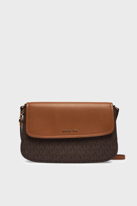 Michael Kors Logolu Ayarlanabilir Askılı 32R6G0XC1B252 Bayan Çanta 32R6G0XC1B 252 KAHVE - Michael Kors