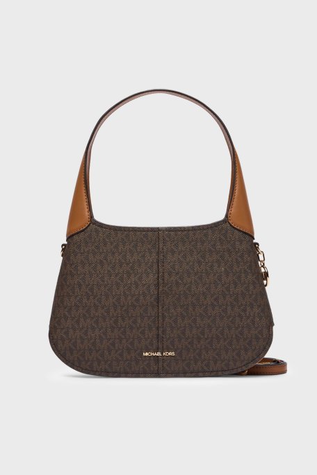 Michael Kors Logolu Ayarlanabilir ve Çıkarılabilir Askılı 30R6G0XL1B252 Kadın Çanta 30R6G0XL1B 252 KAHVE - Michael Kors