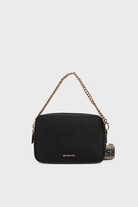 Michael Kors Logolu Çıkarılabilir Askılı 32S5GYTC5C001 Bayan Çanta 32S5GYTC5C 001 SİYAH - Michael Kors