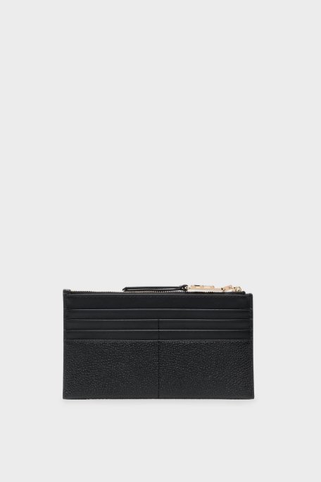 Michael Kors Logolu Deri 34F3G8ED7L001 Kadın Kartlık 34F3G8ED7L 001 SİYAH - Michael Kors (1)