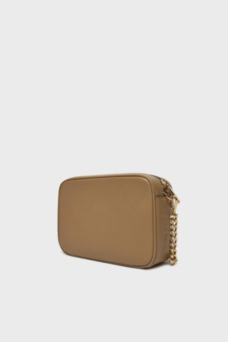 Michael Kors Logolu Hakiki Deri Çıkarılabilir Zincir Askılı 32F7GGNM8L297 Bayan Çanta 32F7GGNM8L 297 BEJ - Michael Kors (1)