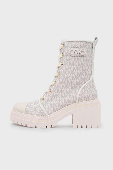 Michael Kors Kalın Tabanlı Fermuarlı 40F3HYME5B150 Bayan Bot 40F3HYME5B 150 EKRU - Michael Kors (1)