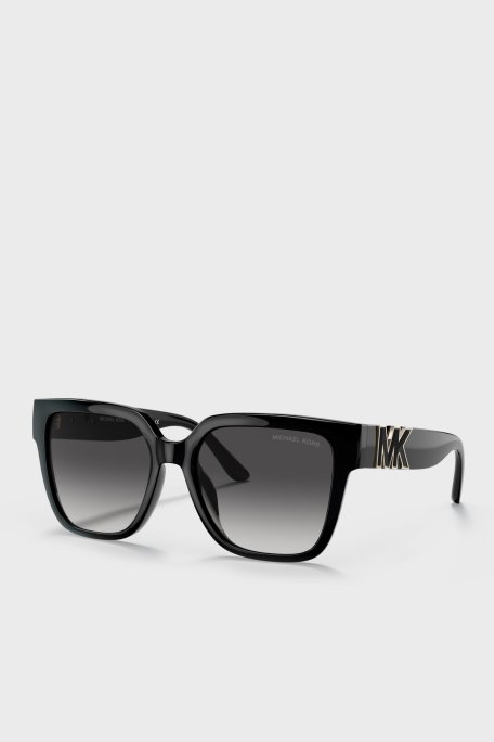 Michael Kors Logolu Kare Güneş 0MK2170U30058G54 Kadın Gözlük 0MK2170U 30058G 54 Siyah - Michael Kors