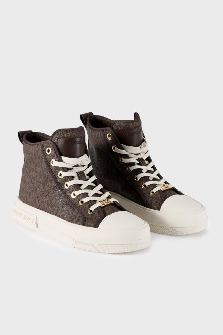 Michael Kors Logolu Sneaker 43F5EYFE5B200 Kadın Ayakkabı 43F5EYFE5B 200 KAHVE - Michael Kors (1)