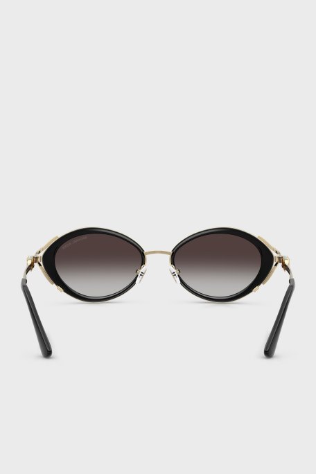 Michael Kors Oval Güneş 0MK117930058G53 Bayan Gözlük 0MK1179 30058G 53 Siyah - Michael Kors (1)