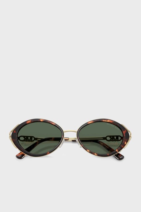 Michael Kors Oval Güneş 0MK117940317153 Bayan Gözlük 0MK1179 403171 53 Kaplumbağa kabuğu - Michael Kors (1)
