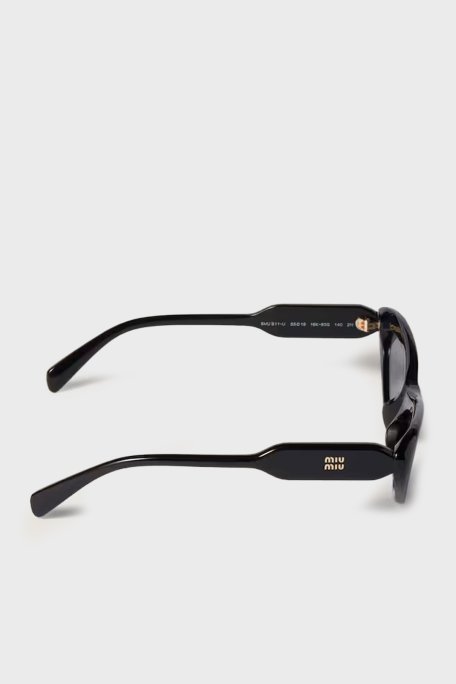 Mıu Mıu Cat Eye Güneş Kadın Gözlük 0MUB11S U16K80Q 55 SİYAH - Mıu Mıu (1)