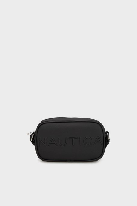 Nautica Logolu Cep Detaylı Ayarlanabilir Askılı Kadın Çanta CN7157T SİYAH - Nautica