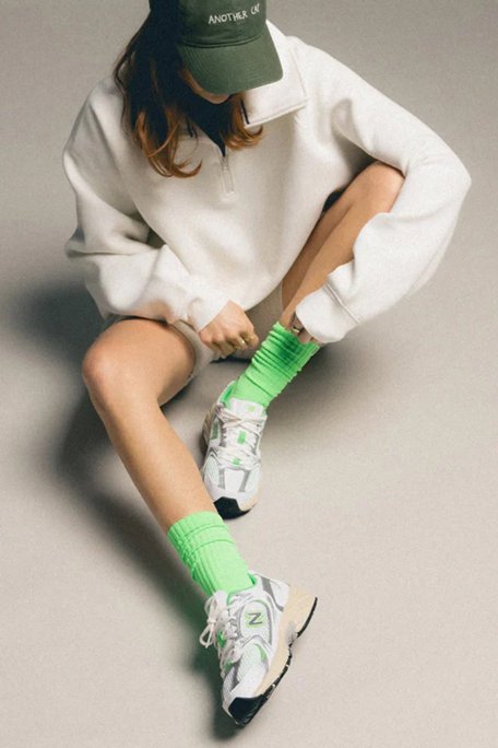 New Balance 530 Koşu Spor Bayan Ayakkabı MR530EC BEYAZ-YEŞİL - New Balance (1)