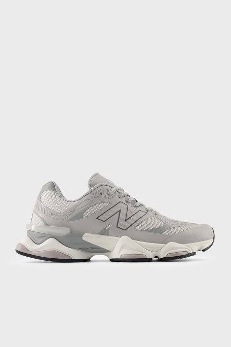 New Balance Deri Karışımlı Sneaker Unisex Ayakkabı U90601NR GRİ - New Balance
