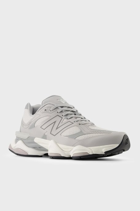 New Balance Deri Karışımlı Sneaker Unisex Ayakkabı U90601NR GRİ - New Balance (1)