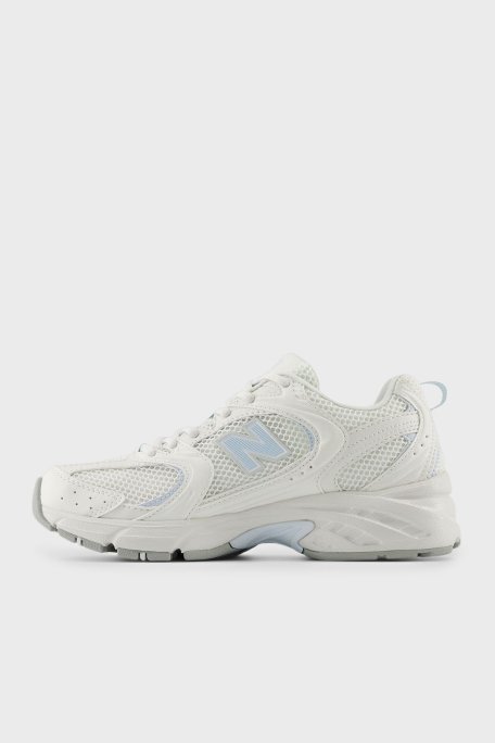 New Balance Logolu File Detaylı Sneaker Bayan Ayakkabı U530CSD BEYAZ-MAVİ - New Balance (1)