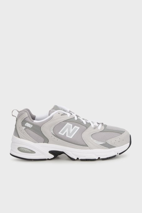 New Balance Logolu Süet Detaylı Sneaker Unisex Ayakkabı MR530CK GRİ - New Balance