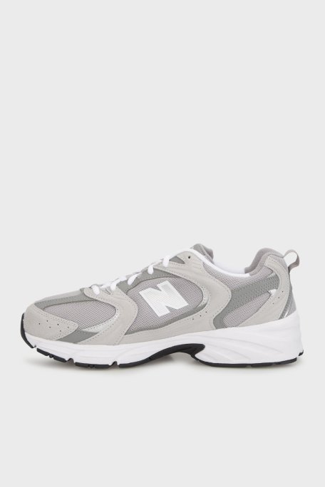 New Balance Logolu Süet Detaylı Sneaker Unisex Ayakkabı MR530CK GRİ - New Balance (1)