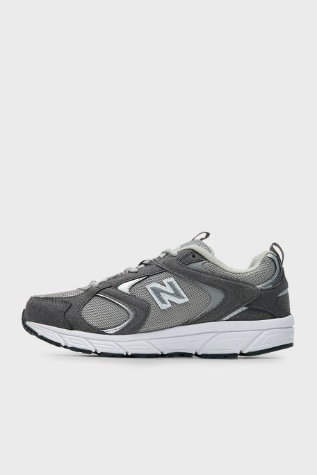 New Balance NB Lifestyle Logolu Bağcıklı Sneaker Unisex Ayakkabı ML408GSU GRİ-GRİ - New Balance (1)