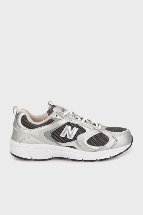 New Balance NB Lifestyle Logolu Sneaker Unisex Ayakkabı ML408AW ANTRASİT - New Balance