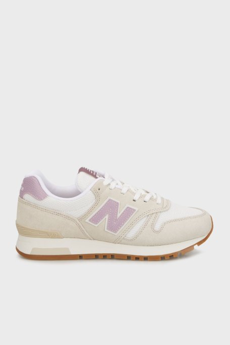 New Balance NB Lifestyle Logolu Süet Sneaker Bayan Ayakkabı WL565LLC BEJ - New Balance