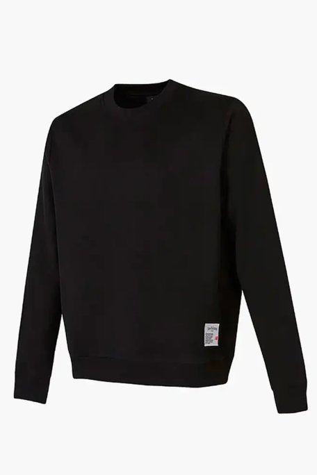 New Balance NB Lifestyle Pamuklu Regular Fit Bisiklet Yaka Erkek Sweat MNC3503-BK1 SİYAH - New Balance