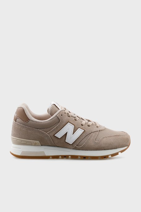 New Balance NB Lifestyle Süet Detaylı Sneaker Bayan Ayakkabı WL565CTG BEJ - New Balance