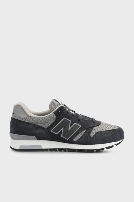 New Balance NB Lifestyle Süet Detaylı Sneaker Erkek Ayakkabı ML565AGG ANTRASİT - New Balance