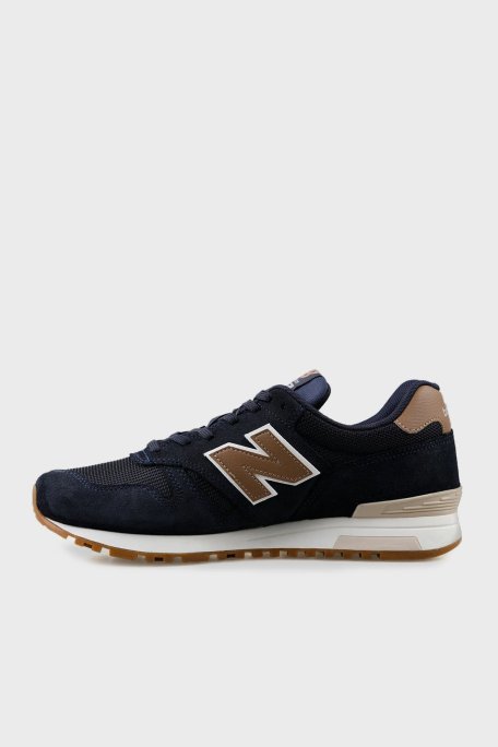 New Balance NB Lifestyle Süet Logolu Sneaker Erkek Ayakkabı ML565NTG LACİVERT - New Balance (1)
