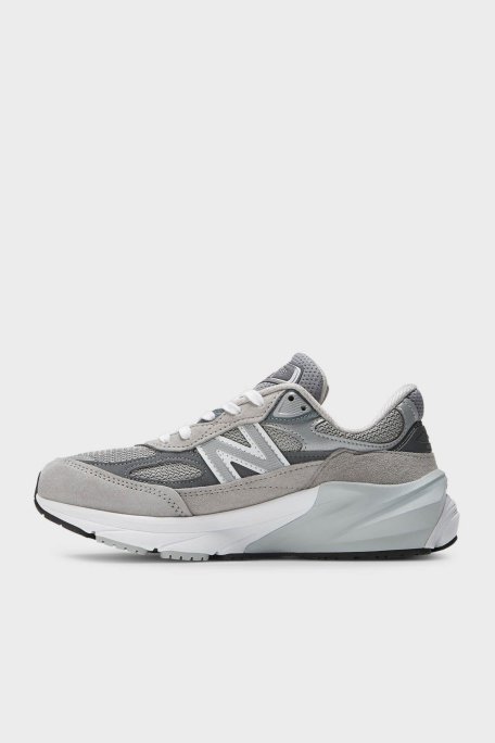 New Balance Süet Detaylı Logolu Sneaker Erkek Ayakkabı M990GL6 GRİ - New Balance (1)
