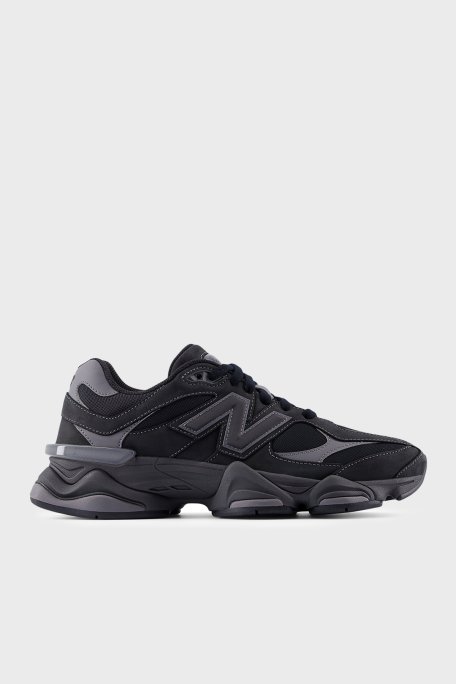 New Balance Süet Logolu Sneaker Unisex Ayakkabı U906079E SİYAH - New Balance