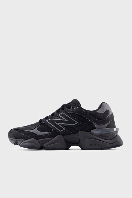 New Balance Süet Logolu Sneaker Unisex Ayakkabı U906079E SİYAH - New Balance (1)