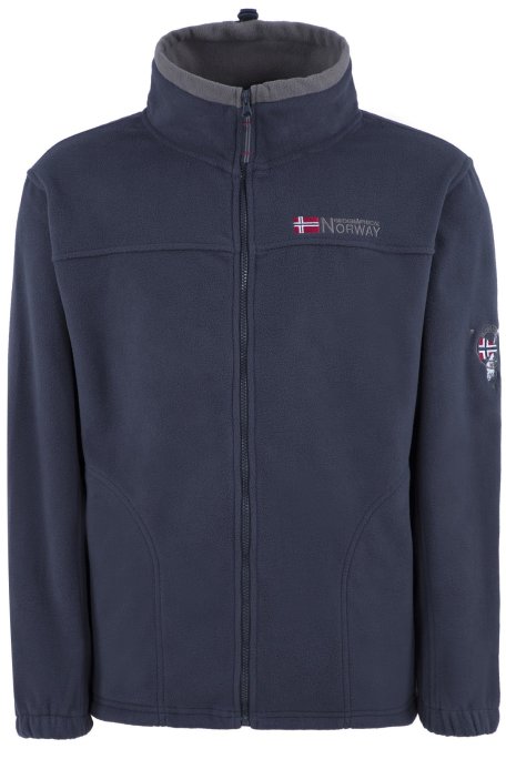 Norway Geographical Yumuşak Dokulu Soğuğa Dayanıklı Outdoor Erkek Polar TAMAZONIE LACİVERT - Norway Geographical