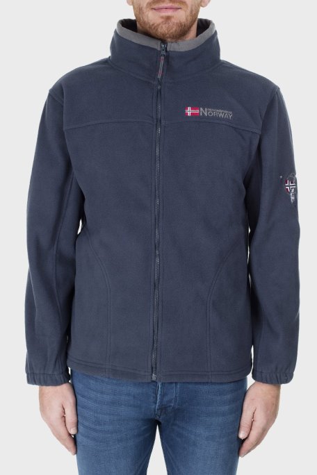 Norway Geographical Yumuşak Dokulu Soğuğa Dayanıklı Outdoor Erkek Polar TAMAZONIE LACİVERT - Norway Geographical (1)