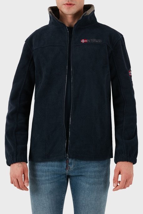 Norway Geographical Yumuşak Dokulu Soğuğa Dayanıklı Outdoor Erkek Polar TAMAZONIE LACİVERT - Norway Geographical